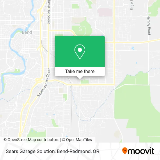 Sears Garage Solution map