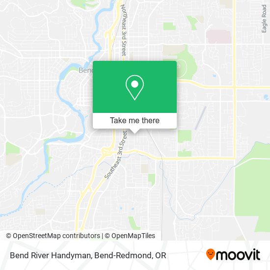 Bend River Handyman map