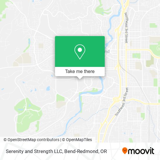 Mapa de Serenity and Strength LLC