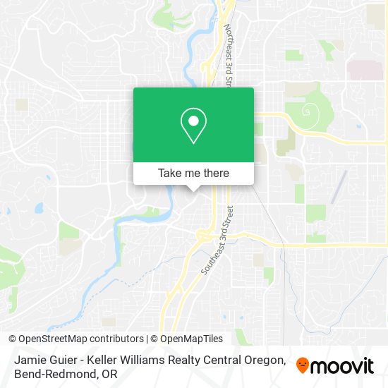 Mapa de Jamie Guier - Keller Williams Realty Central Oregon
