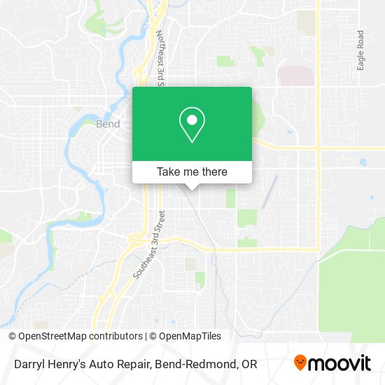 Mapa de Darryl Henry's Auto Repair
