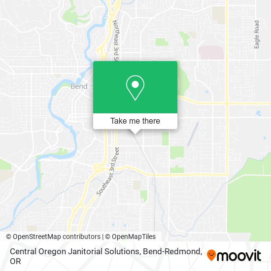 Mapa de Central Oregon Janitorial Solutions