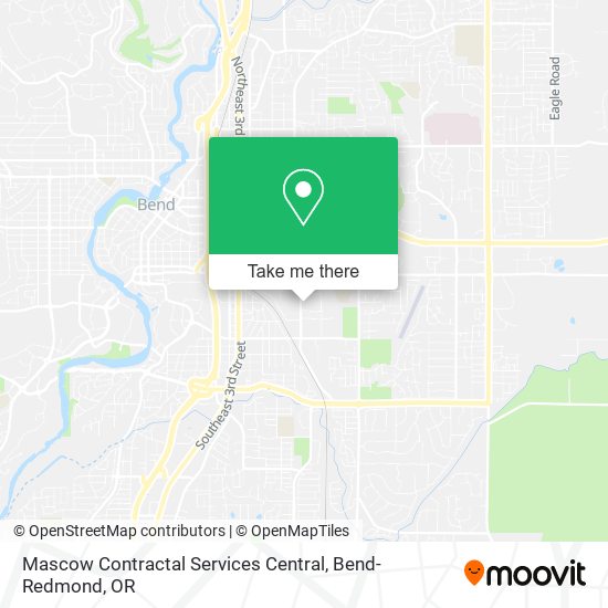 Mascow Contractal Services Central map