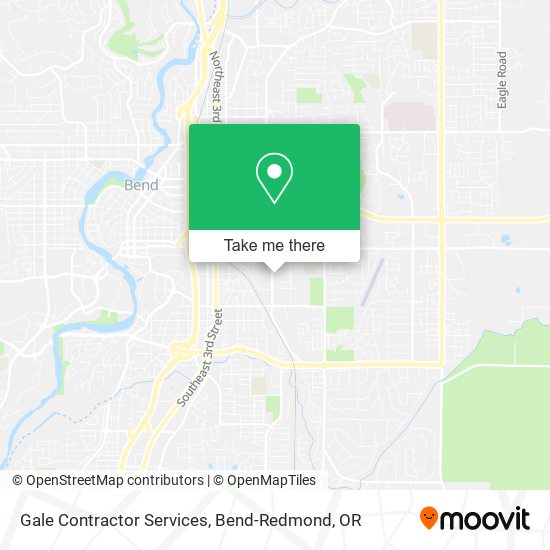 Gale Contractor Services map