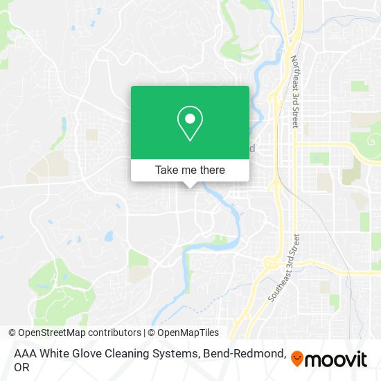Mapa de AAA White Glove Cleaning Systems