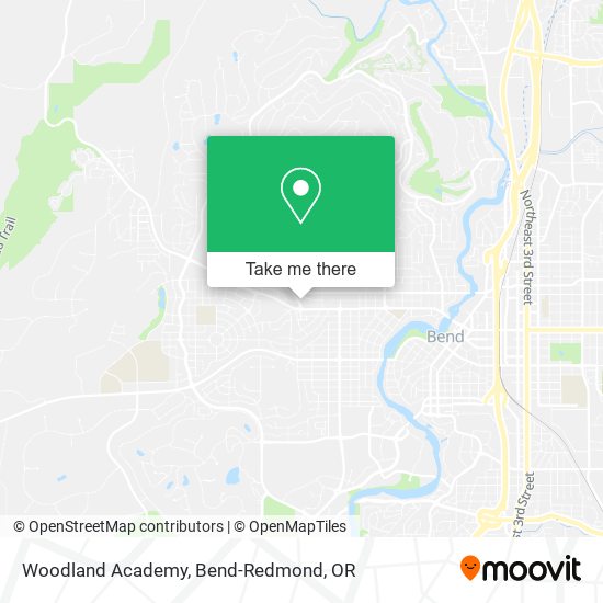 Woodland Academy map