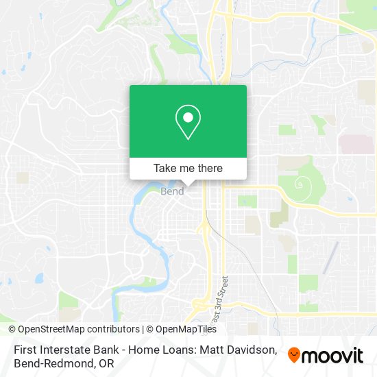 First Interstate Bank - Home Loans: Matt Davidson map