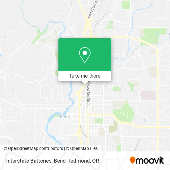 Interstate Batteries map