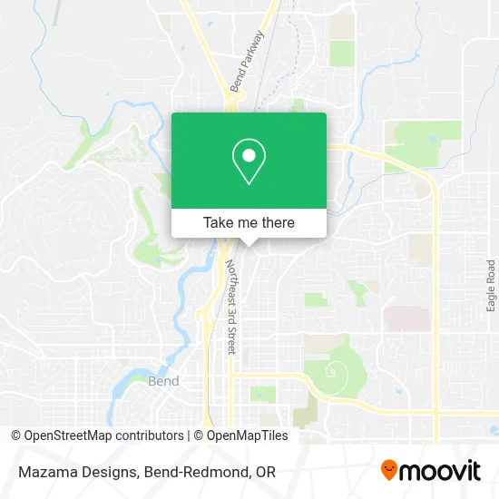 Mazama Designs map