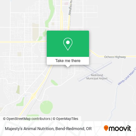 Majesty's Animal Nutrition map