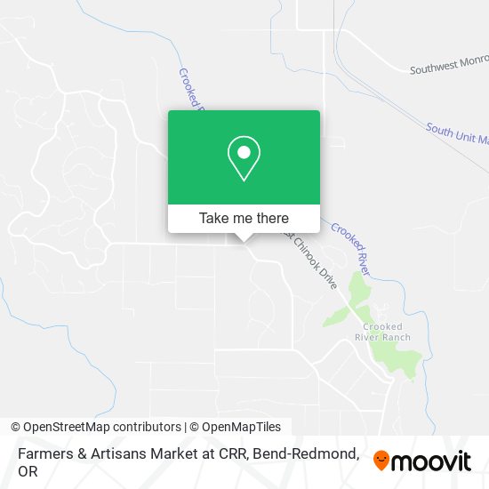 Farmers & Artisans Market at CRR map