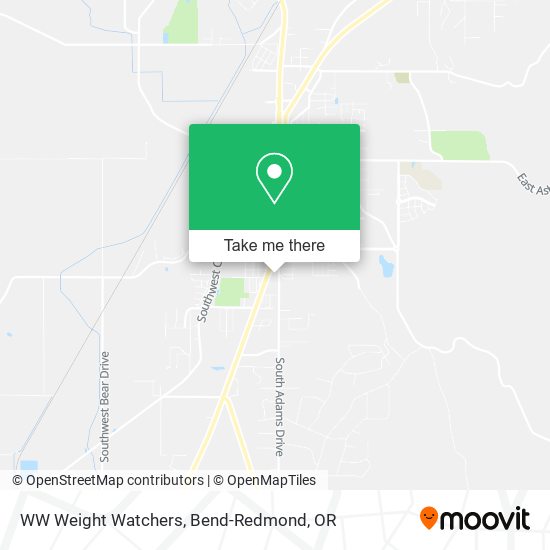 Mapa de WW Weight Watchers