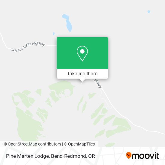 Mapa de Pine Marten Lodge