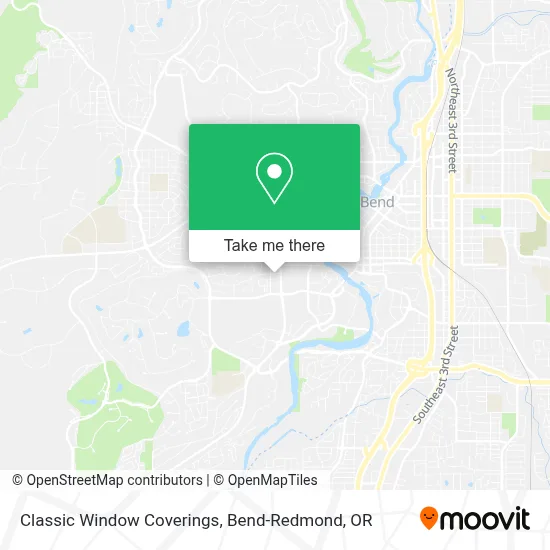 Classic Window Coverings map