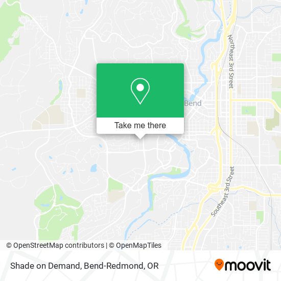 Shade on Demand map