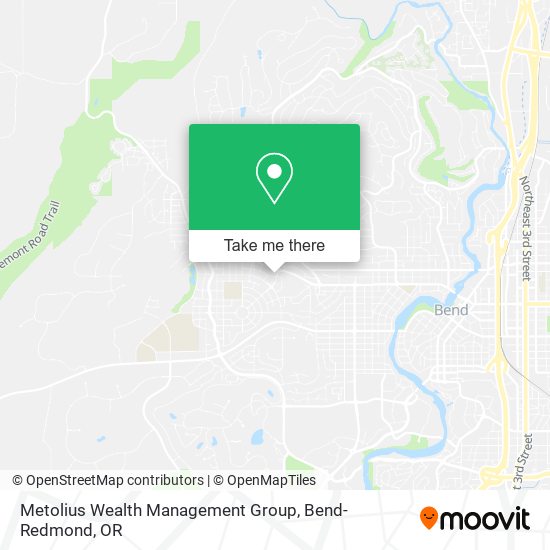 Metolius Wealth Management Group map