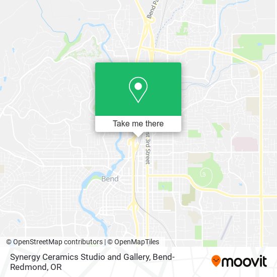 Synergy Ceramics Studio and Gallery map