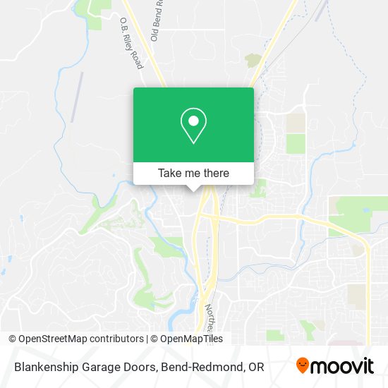 Blankenship Garage Doors map