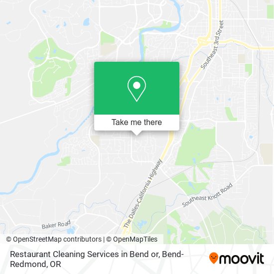 Restaurant Cleaning Services in Bend or map