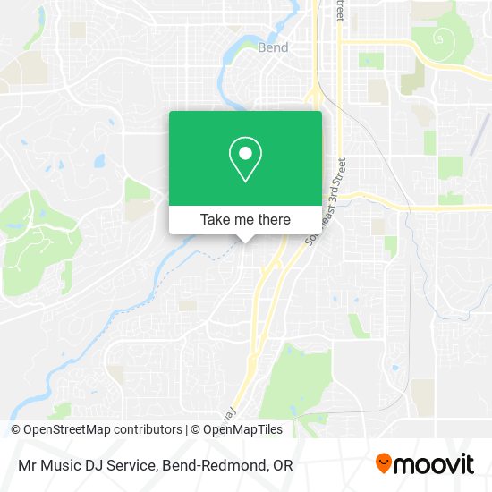 Mr Music DJ Service map
