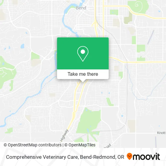 Comprehensive Veterinary Care map