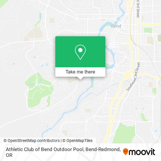 Athletic Club of Bend Outdoor Pool map