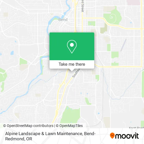 Alpine Landscape & Lawn Maintenance map