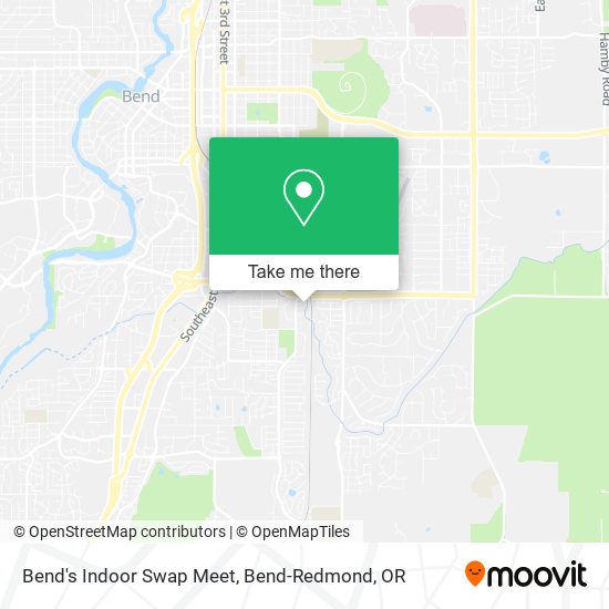 Bend's Indoor Swap Meet map