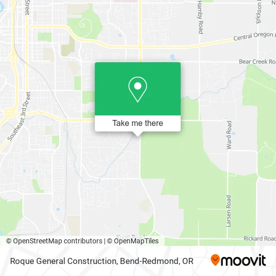 Roque General Construction map