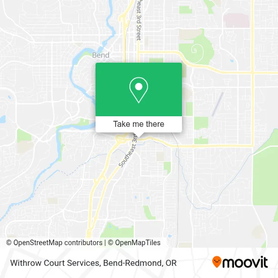 Withrow Court Services map