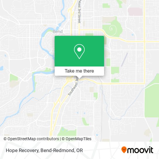 Hope Recovery map