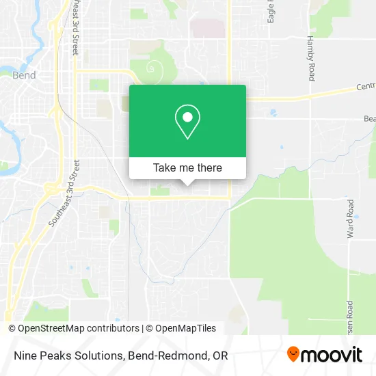 Nine Peaks Solutions map