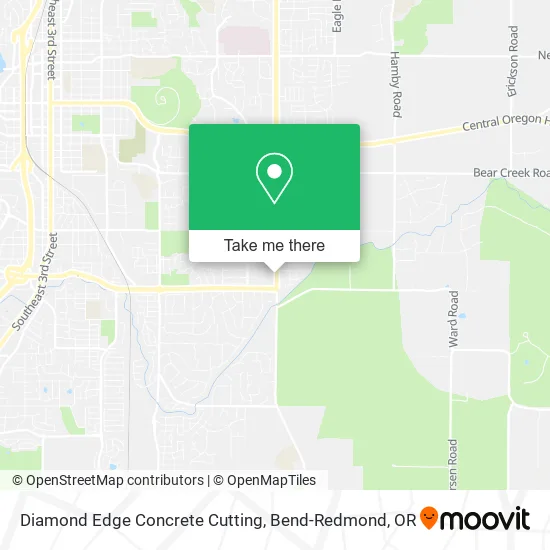 Diamond Edge Concrete Cutting map