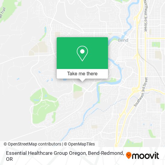 Essential Healthcare Group Oregon map