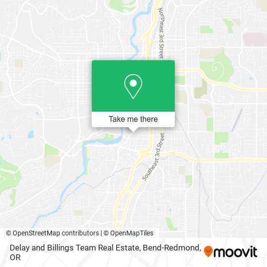 Delay and Billings Team Real Estate map