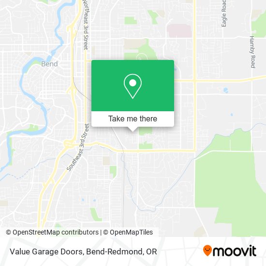 Value Garage Doors map