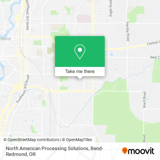 North American Processing Solutions map