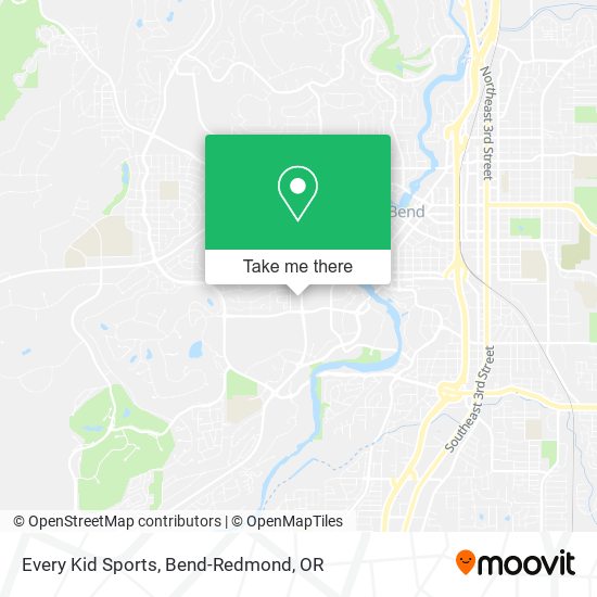 Every Kid Sports map