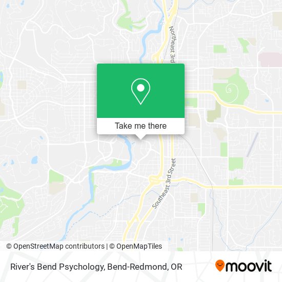 River's Bend Psychology map