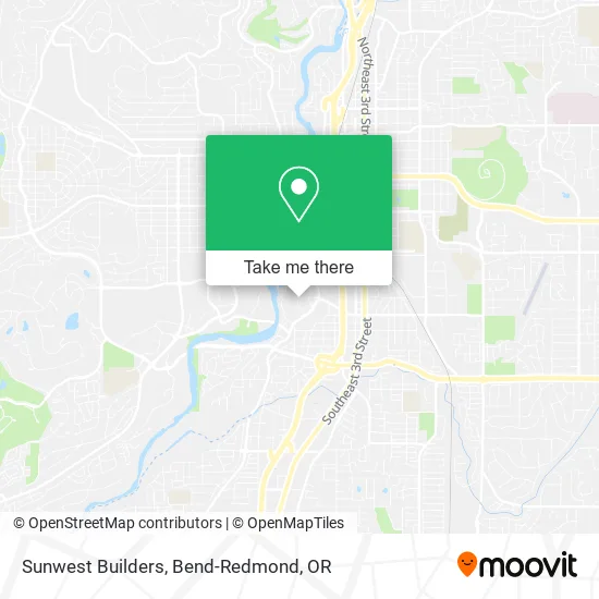 Sunwest Builders map