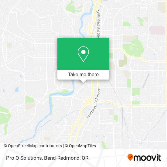 Pro Q Solutions map