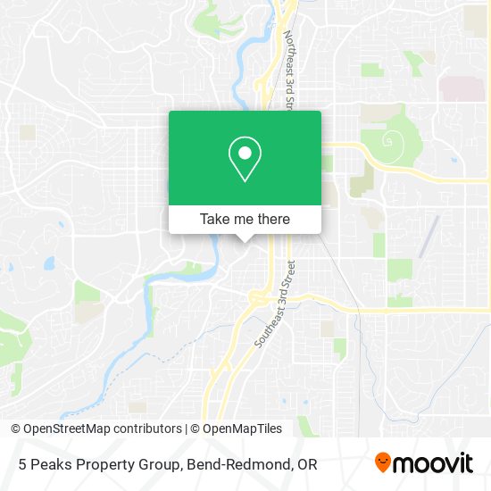 5 Peaks Property Group map