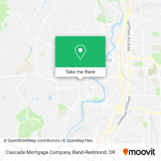 Cascade Mortgage Company map