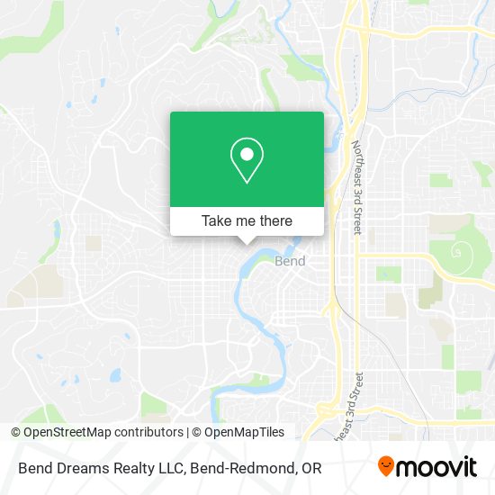 Bend Dreams Realty LLC map