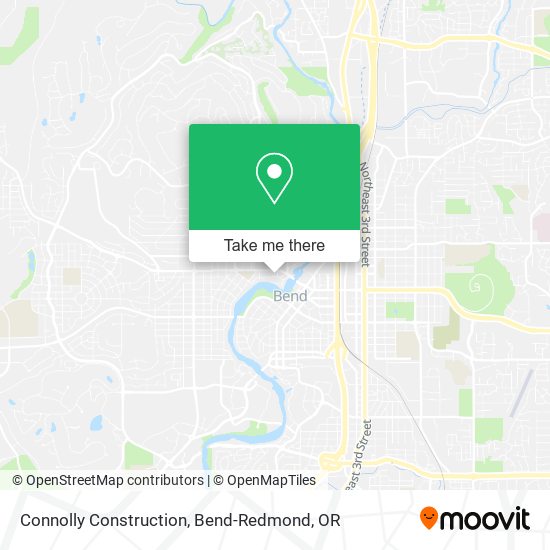 Connolly Construction map