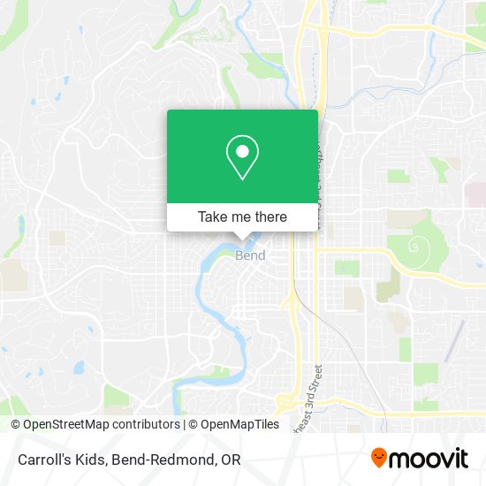 Carroll's Kids map