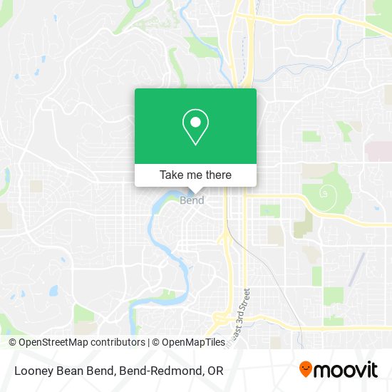 Looney Bean Bend map