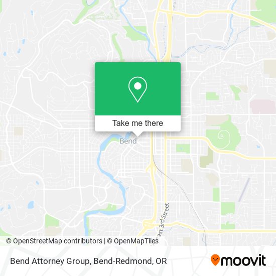 Bend Attorney Group map