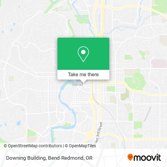 Downing Building map