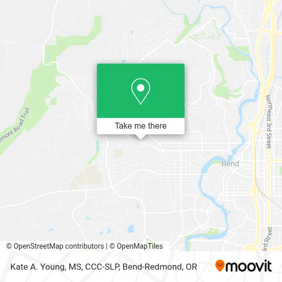 Kate A. Young, MS, CCC-SLP map